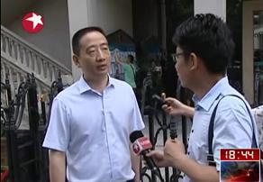 张智勇律师接受上海东方卫视采访