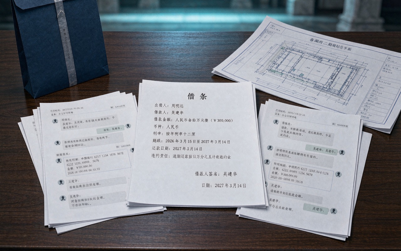 借款凭证与项目文件